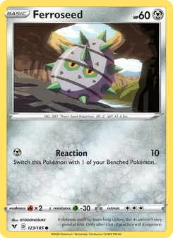 Ferroseed [Reaction]