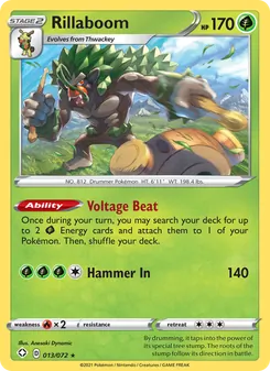 Rillaboom [Voltage Beat | Hammer In]