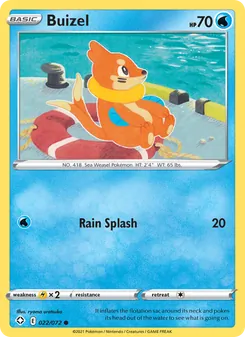 Buizel [Rain Splash]
