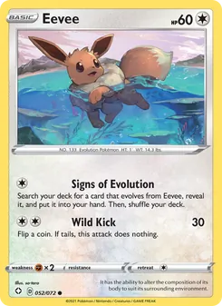 Eevee [Signs of Evolution | Wild Kick]