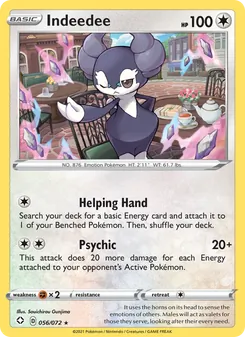 Indeedee [Helping Hand | Psychic]