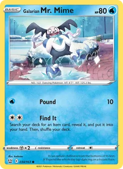 Galarian Mr. Mime [Pound | Find It]