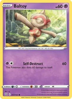 Baltoy [Self-Destruct]