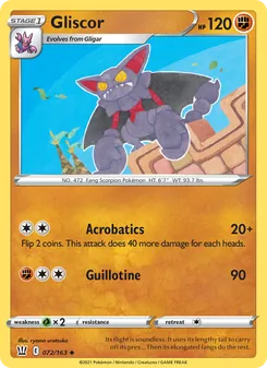 Gliscor [Acrobatics | Guillotine]