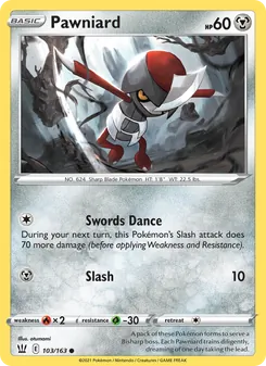 Pawniard [Swords Dance | Slash]