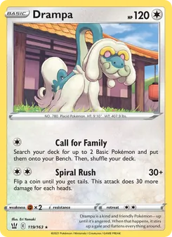 Drampa [Call for Family | Spiral Rush]