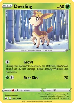 Deerling [Growl | Rear Kick]