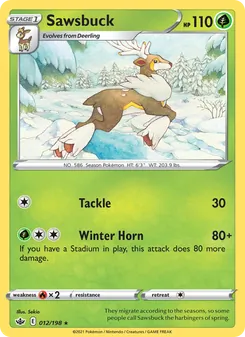 Sawsbuck [Tackle | Winter Horn]