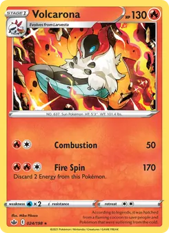 Volcarona [Combustion | Fire Spin]