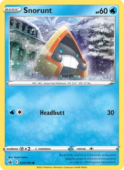 Snorunt [Headbutt]