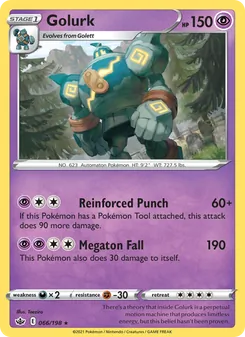 Golurk [Reinforced Punch | Megaton Fall]
