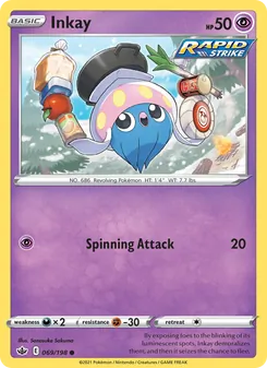 Inkay [Spinning Attack]