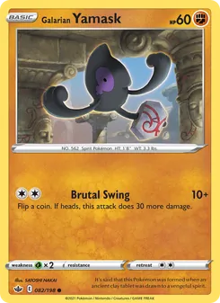 Galarian Yamask [Brutal Swing]