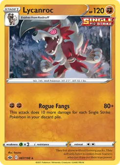 Lycanroc [Rogue Fangs]