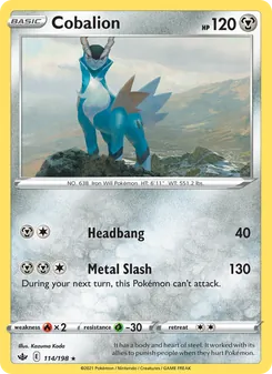 Cobalion [Headbang | Metal Slash]