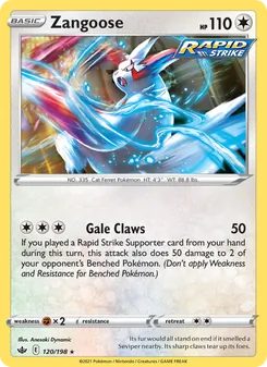 Zangoose [Gale Claws]
