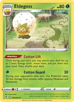 Eldegoss [Cotton Lift | Cotton Guard]