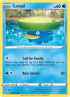 Lotad [Call for Family | Rain Splash]