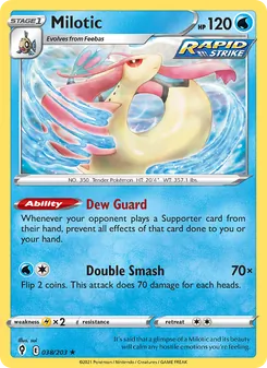 Milotic [Dew Guard | Double Smash]