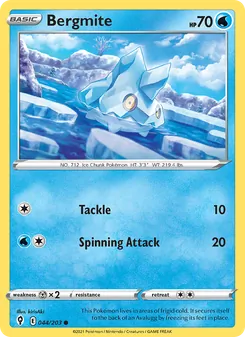 Bergmite [Tackle | Spinning Attack]