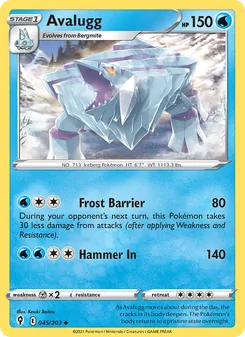 Avalugg [Frost Barrier | Hammer In]
