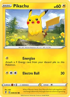 Pikachu [Energize | Electro Ball]