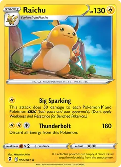 Raichu [Big Sparking | Thunderbolt]