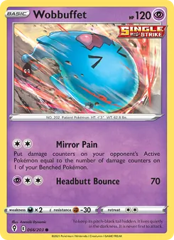 Wobbuffet [Mirror Pain | Headbutt Bounce]