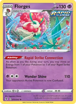Florges [Rapid Strike Connection | Wonder Shine]