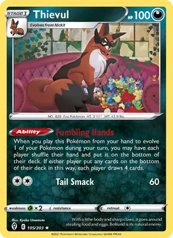 Thievul [Fumbling Hands | Tail Smack]