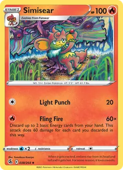 Simisear [Light Punch | Fling Fire]