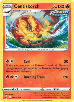 Centiskorch [Coil | Burning Train]