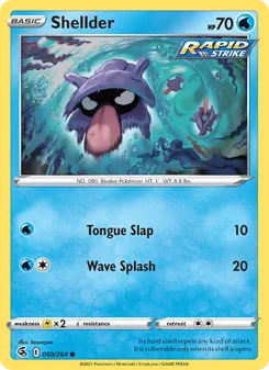Shellder [Tongue Slap | Wave Splash]