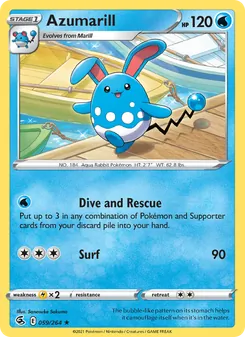 Azumarill [Dive and Rescue | Surf]