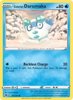 Galarian Darumaka [Reckless Charge]