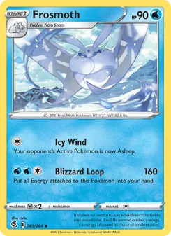 Frosmoth [Icy Wind | Blizzard Loop]
