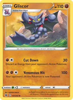 Gliscor [Cut Down | Venomous Hit]