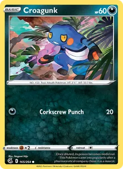 Croagunk [Corkscrew Punch]