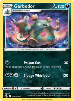 Garbodor [Poison Gas | Sludge Whirlpool]