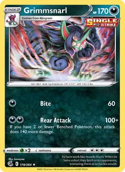 Grimmsnarl [Bite | Rear Attack]
