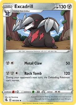 Excadrill [Metal Claw | Rock Tomb]