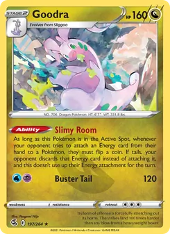 Goodra [Slimy Room | Buster Tail]