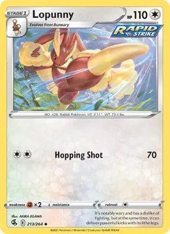 Lopunny [Hopping Shot]