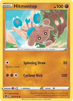Hitmontop [Spinning Draw | Cyclone Kick]