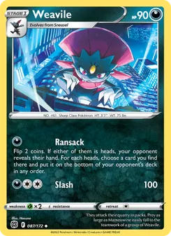 Weavile [Ransack | Slash]