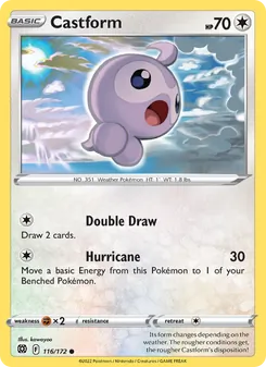 Castform [Double Draw | Hurricane]