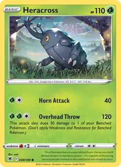 Heracross [Horn Attack | Overhead Throw]
