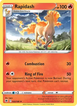 Rapidash [Combustion | Ring of Fire]