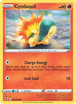 Cyndaquil [Charge Energy | Live Coal]