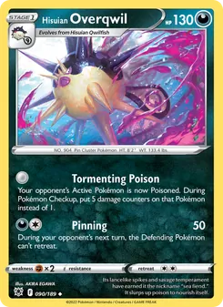 Hisuian Overqwil [Tormenting Poison | Pinning]